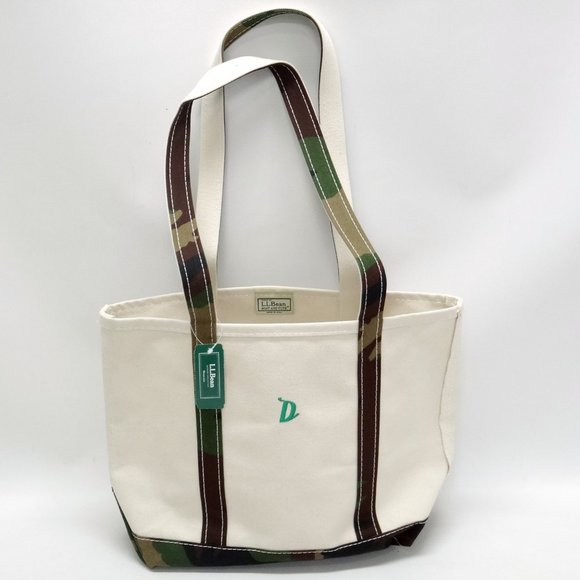L.L. Bean Handbags - L.L. Bean Boat & Tote Medium Camo Green